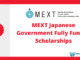 MEXT Japanese Government Fully Funded Scholarships 2021