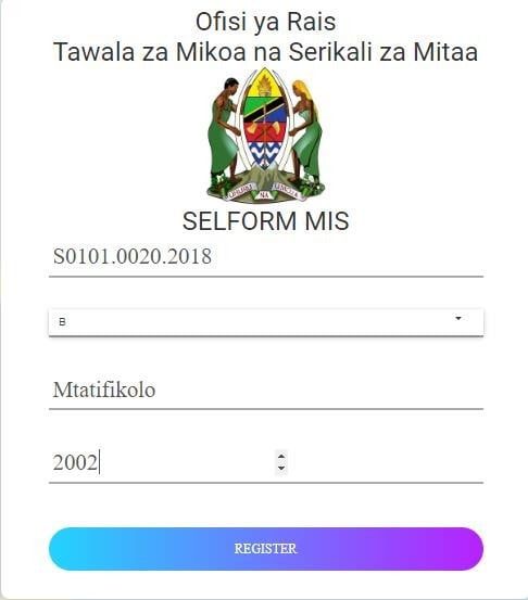 How to use Tamisemi Selform 2021? - selform form four 2021