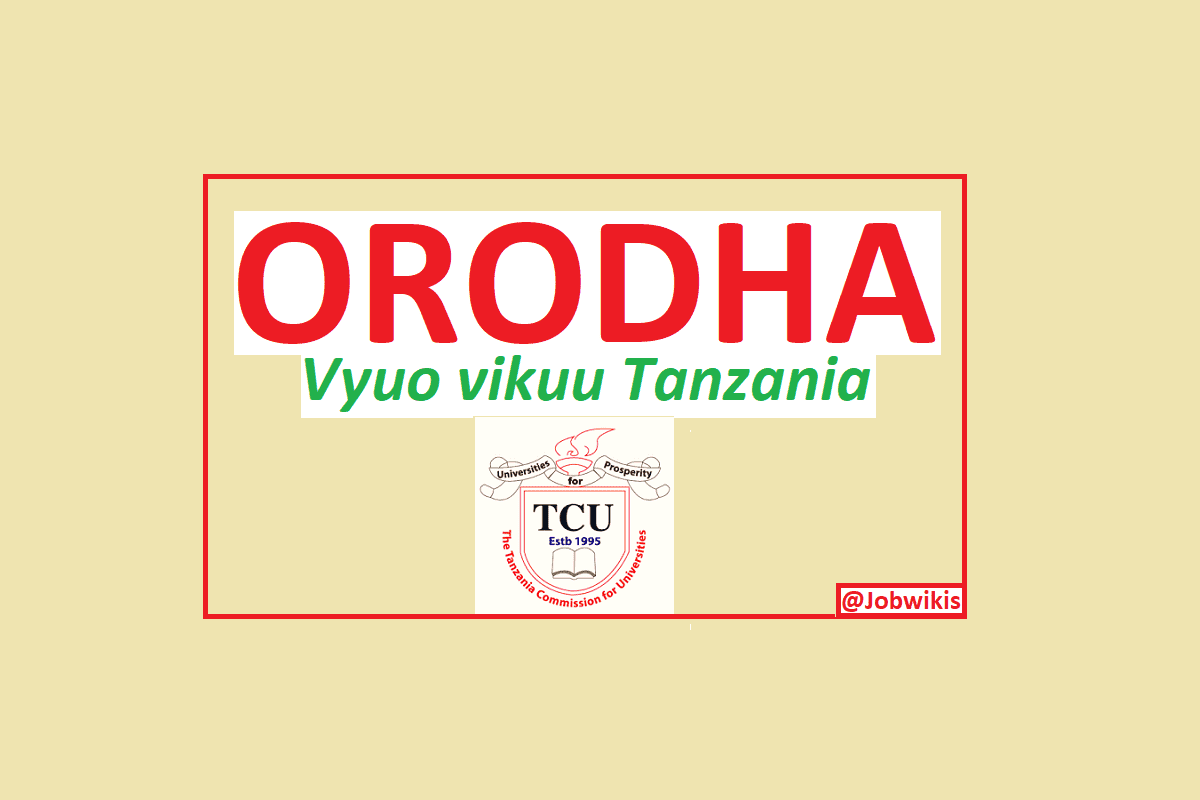 List of Universities in Tanzania 2022/2023, Vyuo Vikuu Tanzania 2022, university of dar es salaam,university of dodoma, open university of tanzania, mzumbe university, How do I apply online for TCU? best private universities in tanzania, public universities in tanzania