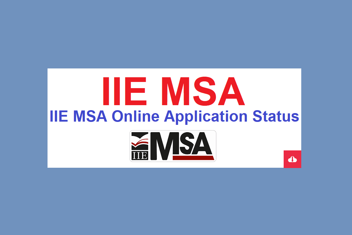 IIE MSA Online Application Status 2024, Monash South Africa Online Application Status 2024, www iiemsa co za Application Status, IIE MSA Online Application Status Portal, My IIE MSA application portal