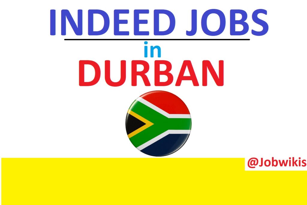 Jobs in Durban indeed 
