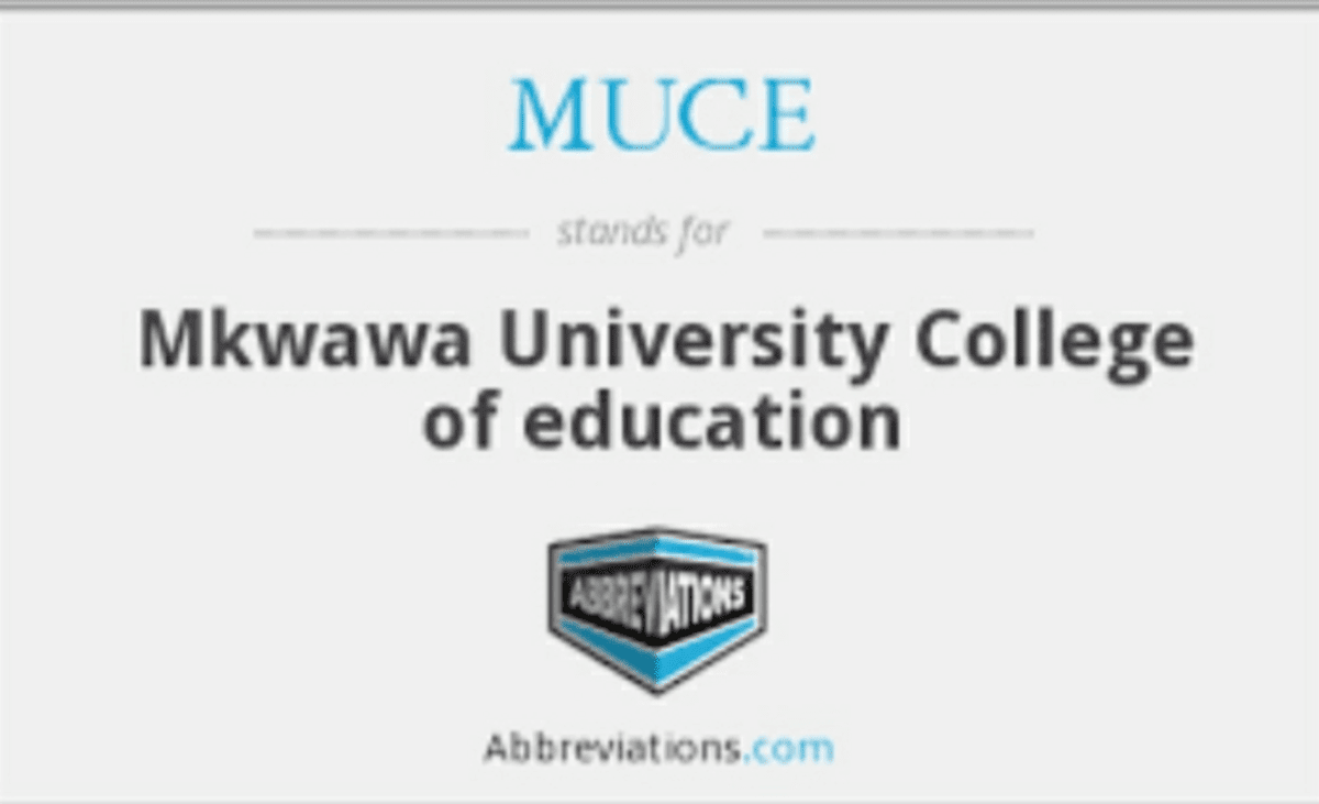 Job Vacancies at Mkwawa University College of Education (MUCE) 2022, (MUCE) Mkwawa University College of Education Vacancies, Nafasi za kazi MUCE 2022, MUCE Vacancies