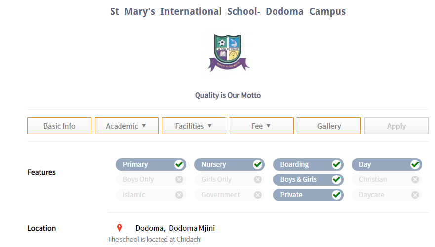  Nafasi za kazi St Mary's International Schools 2022