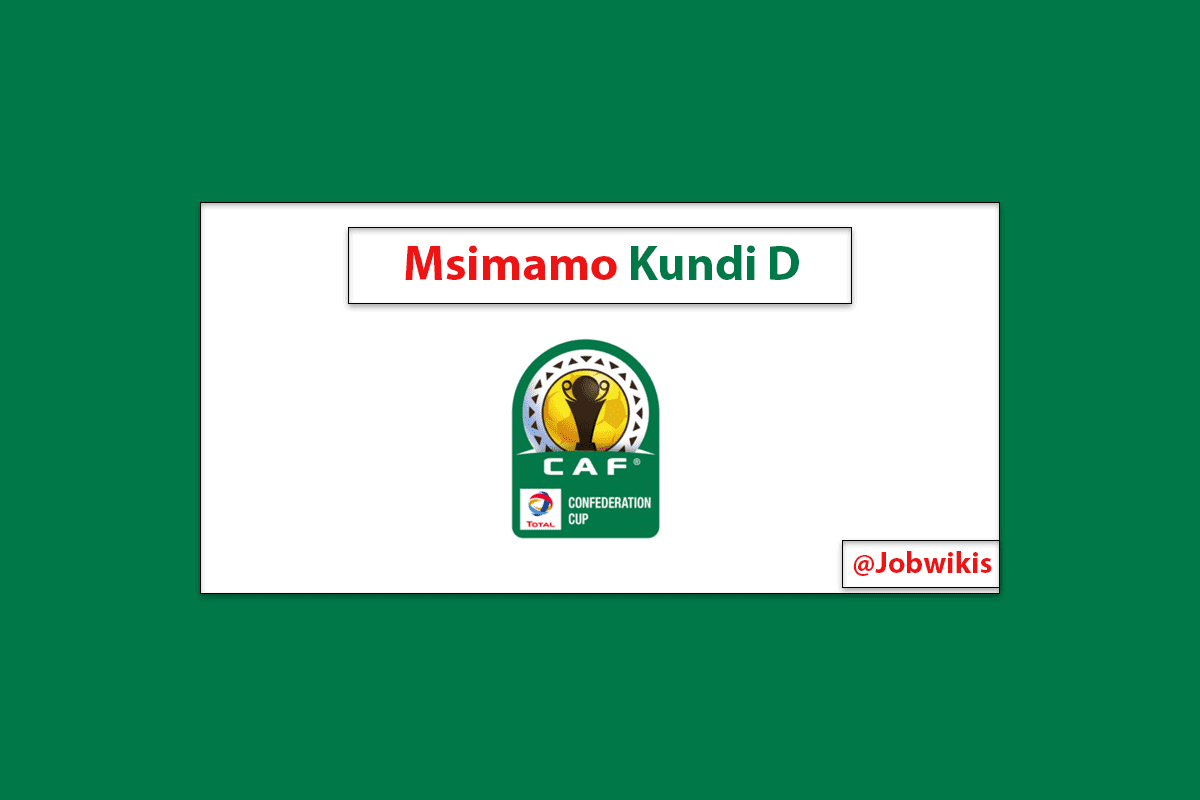 Msimamo Kundi D CAF Confederation Cup 2022/23, msimamo wa kundi la Yanga caf, msimamo caf confederation cup, caf confederation cup fixtures, caf confederation cup 2022/2023, caf confederation cup fixtures 2022/23, Makundi ya kombe la shirikisho Afrika 2022/23
