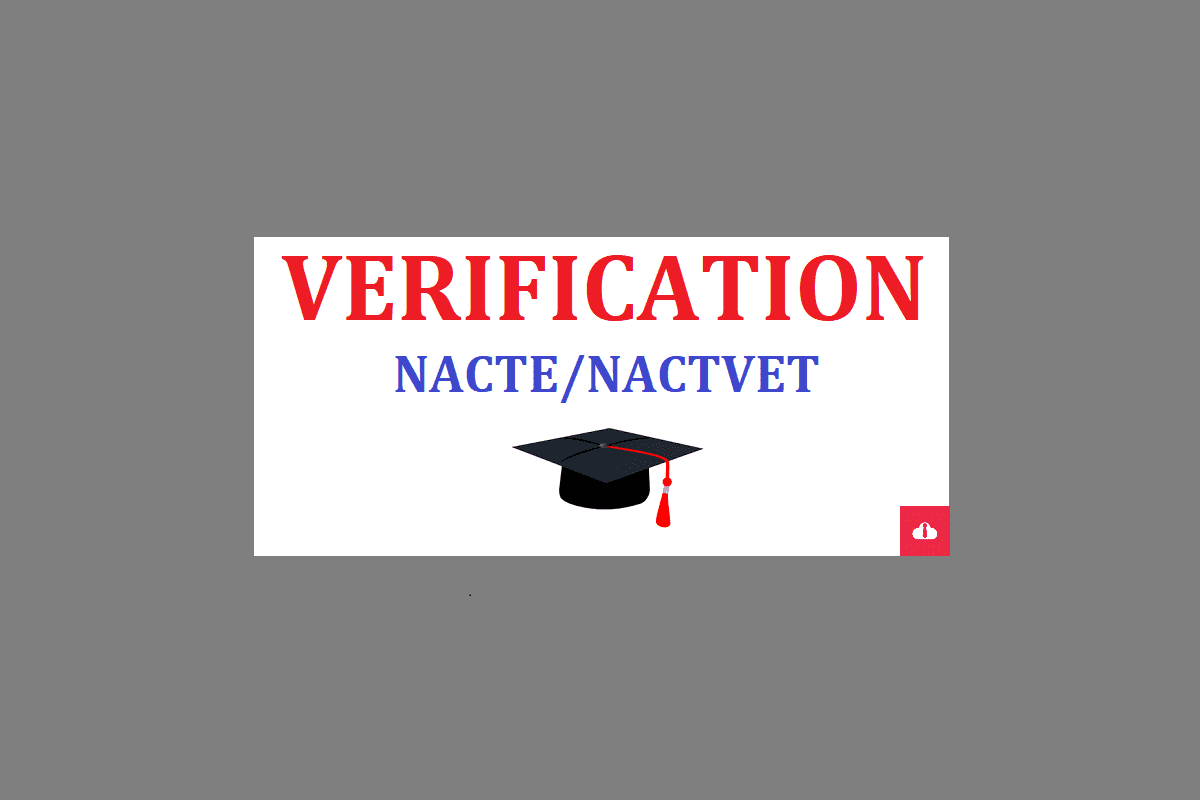 Nacte student information verification