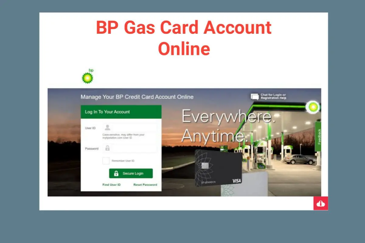 BP Gas Card Account Online | mybpcreditcard com