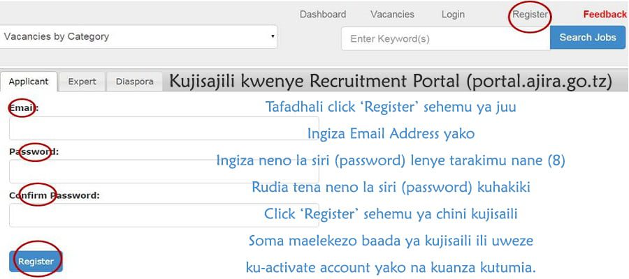 Ajira Portal, Ajira Portal Login , Utumishi Portal 2022, Ajira Portal Recruitment System, TAMISEMI ajira portal, ajira portal call for interview 2022