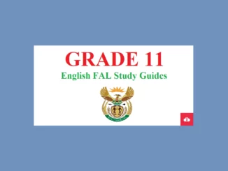 English FAL Grade 11 Study Guides PDF Free Download