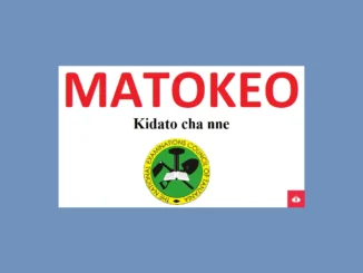 Matokeo ya Kidato Cha Nne