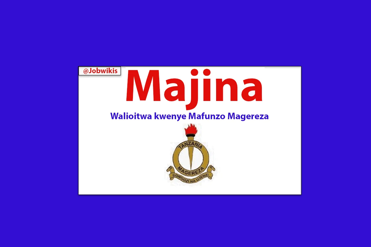 Majina ya waliochaguliwa na jeshi la magereza 2024 pdf